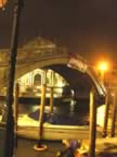 Notte in Venezia, ponte D.Scalzi   